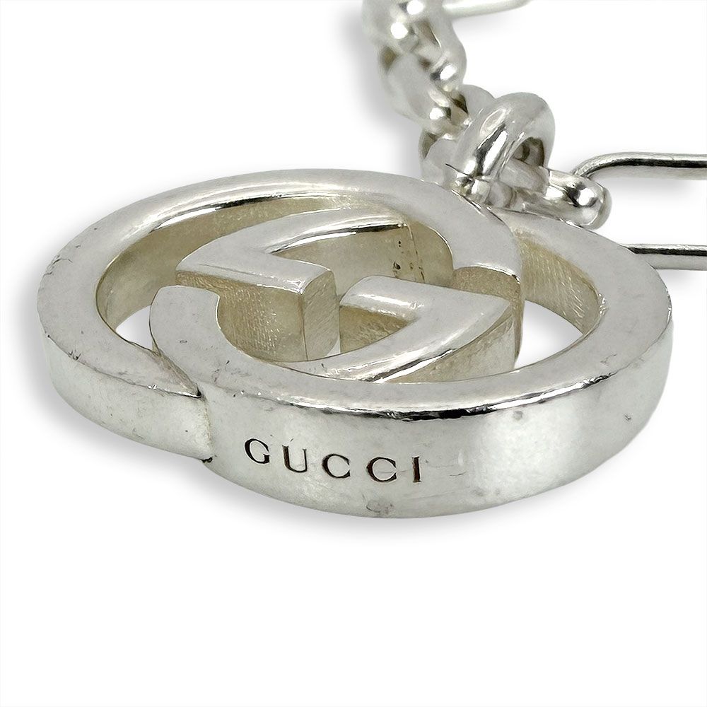 Gucci Interlocking Bracelet Silver — view 2