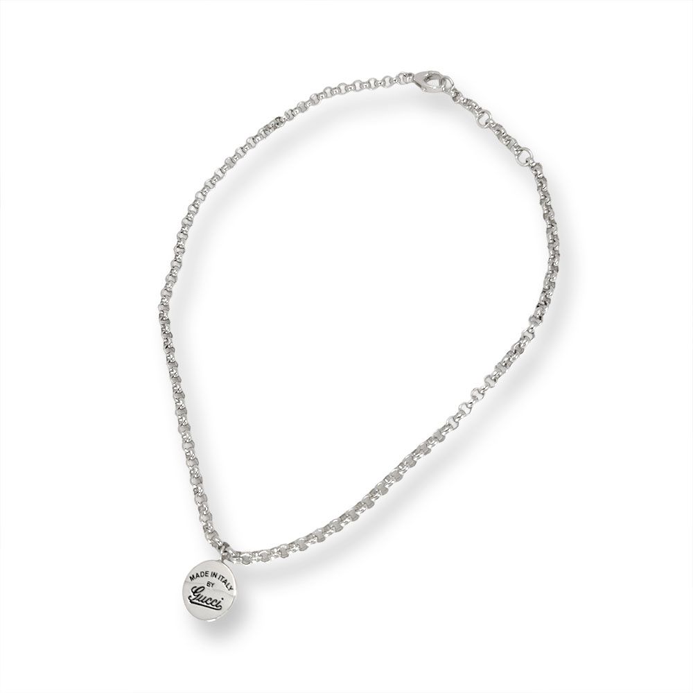 Gucci Logo Circle Round Top Necklace — view 4