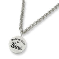Gucci Logo Circle Round Top Necklace