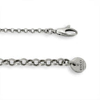 Gucci Interlocking Necklace Silver — view 4