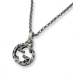Gucci Interlocking Necklace Silver