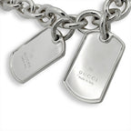 Gucci Dog Tag Plate Necklace — view 4