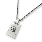 Gucci Ghost Plate Skull Necklace — view 2