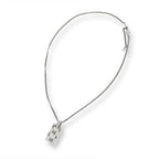 Gucci Ghost Plate Skull Necklace — view 3