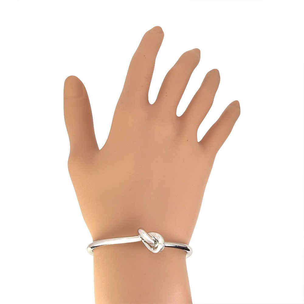 Celine Knot Bangle Bracelet — view 6