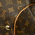 Louis Vuitton Monogram Tivoli GM Shoulder Bag Brown Leather