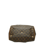 Louis Vuitton Monogram Tivoli GM Shoulder Bag Brown Leather
