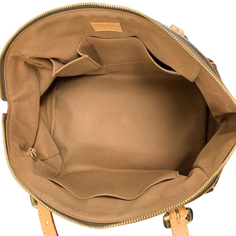Louis Vuitton Monogram Tivoli GM Shoulder Bag Brown Leather
