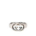 Gucci Interlocking Ring Silver