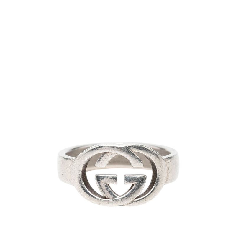 Gucci Interlocking Ring Silver