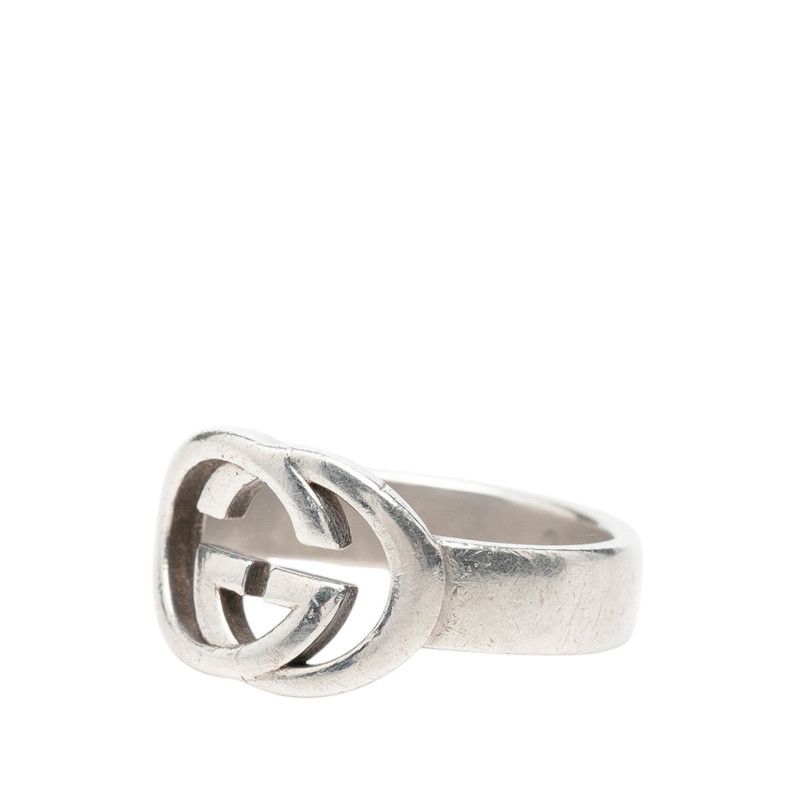 Gucci Interlocking Ring Silver