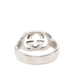 Gucci Interlocking Ring Silver