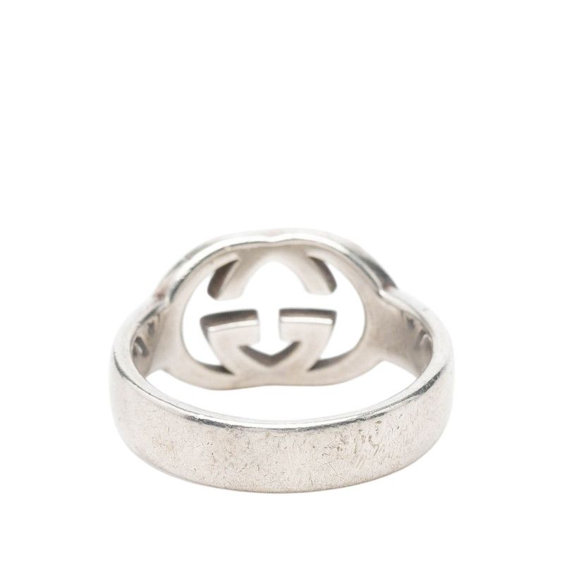 Gucci Interlocking Ring Silver