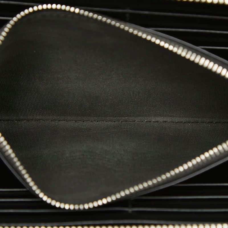 Prada Zip Around Wallet Nero Black Saffiano Leather
