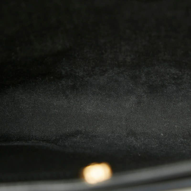 Louis Vuitton Epi Saint Tropez Tote Shoulder Bag Noir Black Leather