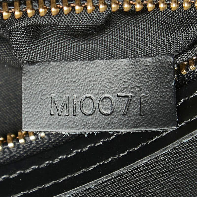 Louis Vuitton Epi Saint Tropez Tote Shoulder Bag Noir Black Leather