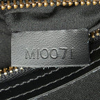 Louis Vuitton Epi Saint Tropez Tote Shoulder Bag Noir Black Leather