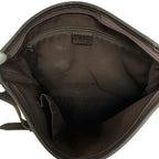 Gucci GG Nylon Abbey Crossbody Shoulder Bag Brown