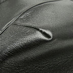 Gucci Guccissima Tote Shoulder Bag Black Leather