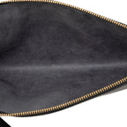 Louis Vuitton Epi Pochette Pouch Handbag Noir Black Leather