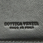 Bottega Veneta Intrecciato Passport Case Black Leather