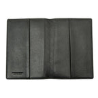 Bottega Veneta Intrecciato Passport Case Black Leather