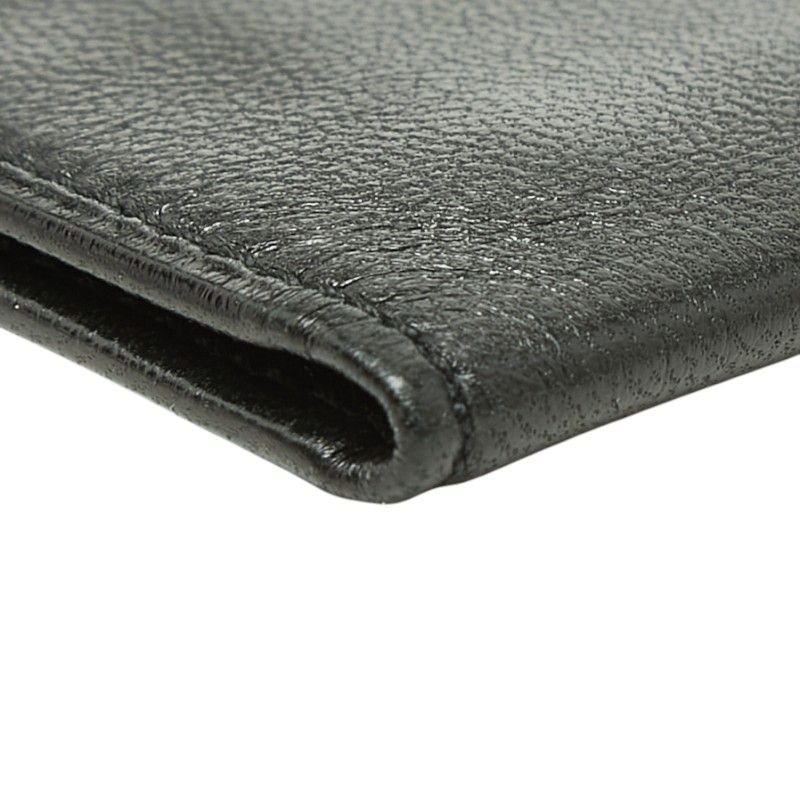 Loewe Anagram Wallet Black Leather