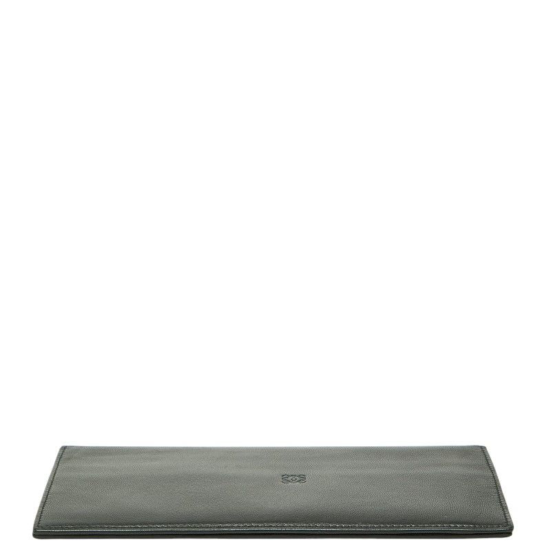 Loewe Anagram Wallet Black Leather