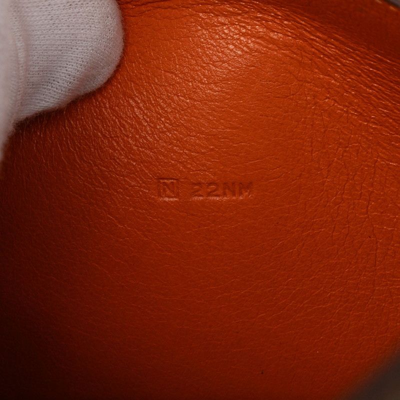 Hermes Dogon Duo GM Bifold Wallet Brown Taurillon Clemence