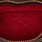 Louis Vuitton Monogram Partition Pouch Brown Leather