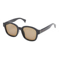 Gucci Asian Fit UV Cut Purple External Cut Sunglasses Black Acetate Eyewear