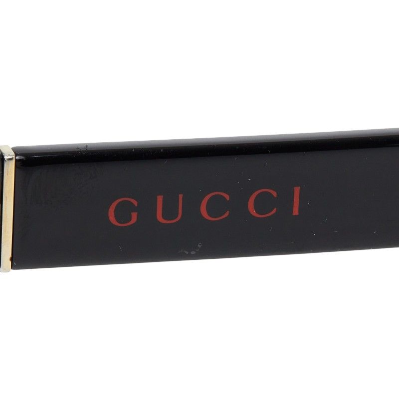 Gucci Asian Fit UV Cut Purple External Cut Sunglasses Black Acetate Eyewear