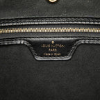 Louis Vuitton Game on Monogram Neverfull MM Tote Shoulder Bag Black Multicolor