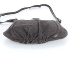 Gucci GG Canvas Abbey Leather Shoulder Bag Crossbody Brown — view 6