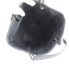 Gucci GG Canvas Leather Tote Shoulder Hand Black — view 7