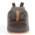 Louis Vuitton Monogram Montsouris GM Leather Backpack