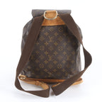Louis Vuitton Monogram Montsouris GM Leather Backpack — view 3