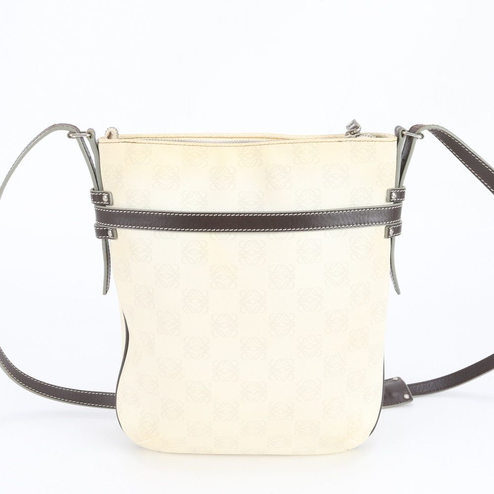 Loewe Anagram Leather Shoulder Bag Crossbody Hand — view 2