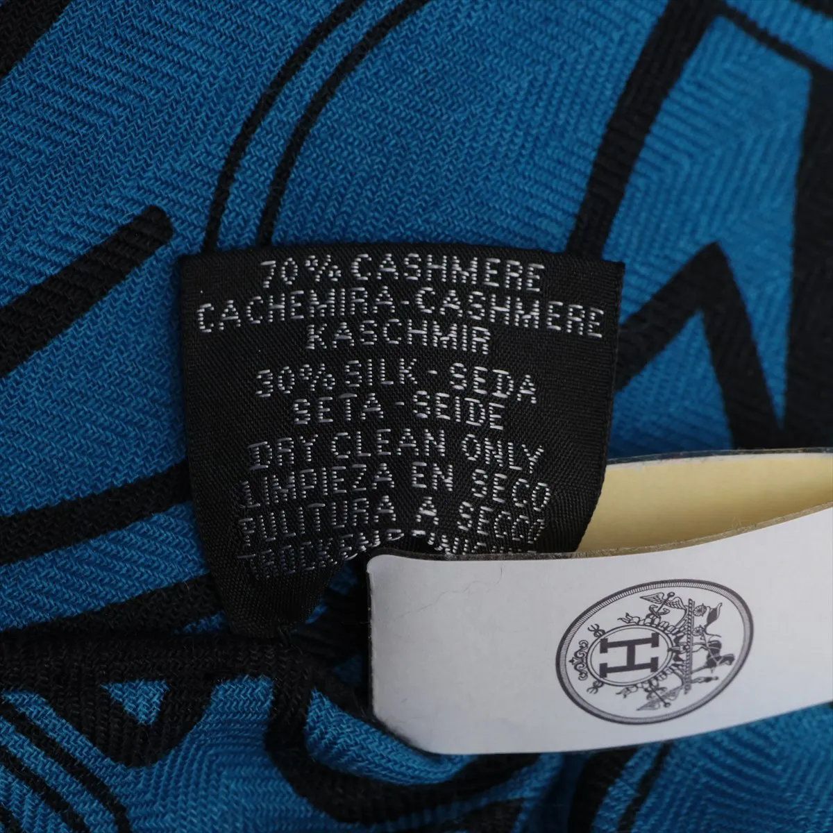 Hermes Carre Triangle Jean Folklore Scarf — view 6