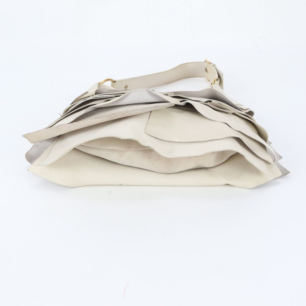 Saint Laurent Rive Gauche Tropez Leather Shoulder Bag Hand — view 5