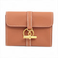 Hermes Glenan Compact Wallet Veau Swift Coin Case