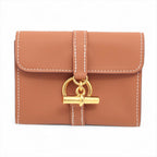 Hermes Glenan Compact Wallet Veau Swift Coin Case