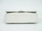 Chanel New Travel Line Choco Bar Chain Shoulder Bag Canvas Pearl White — view 3
