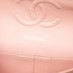 Chanel CC Logo Quilted Chain Shoulder Bag Pink Lambskin