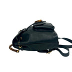Gucci Vintage Bamb Leather Backpack Navy — view 5