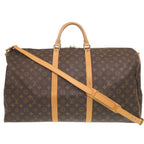 Louis Vuitton Keepall Bandouliere 60 Monogram Boston Bag