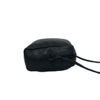 Loewe Vintage Anagram Logo Nappa Leather Mini Shoulder Bag Pochette Black — view 6