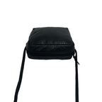 Loewe Vintage Anagram Logo Nappa Leather Mini Shoulder Bag Pochette Black — view 4