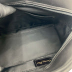 Dior Maris Pearl Cannage Stitch Leather Handbag Black with Card — view 9