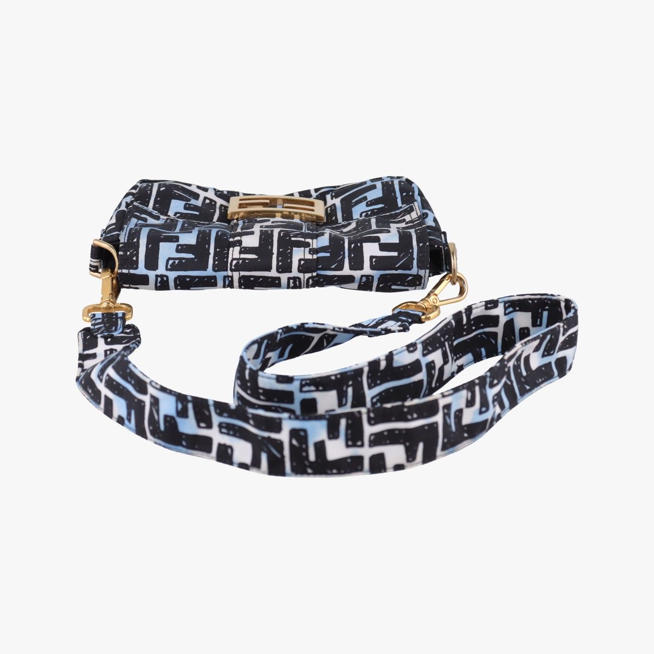 Fendi Mamma Bucket Black Nylon Shoulder — view 8